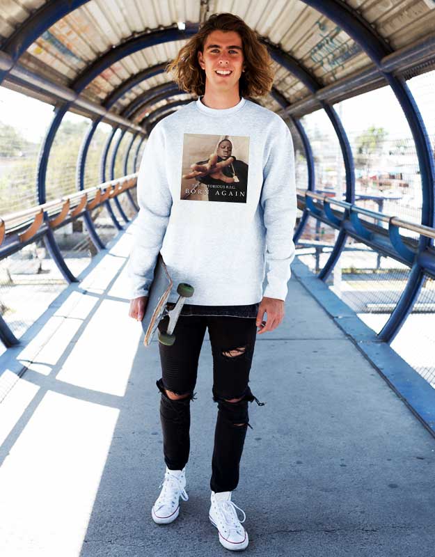 The Notorious BIG Born Again Sweatshirt shirt2
