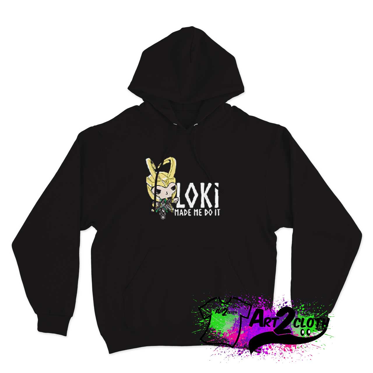 Avengers Loki Made Me Do it Hoodie