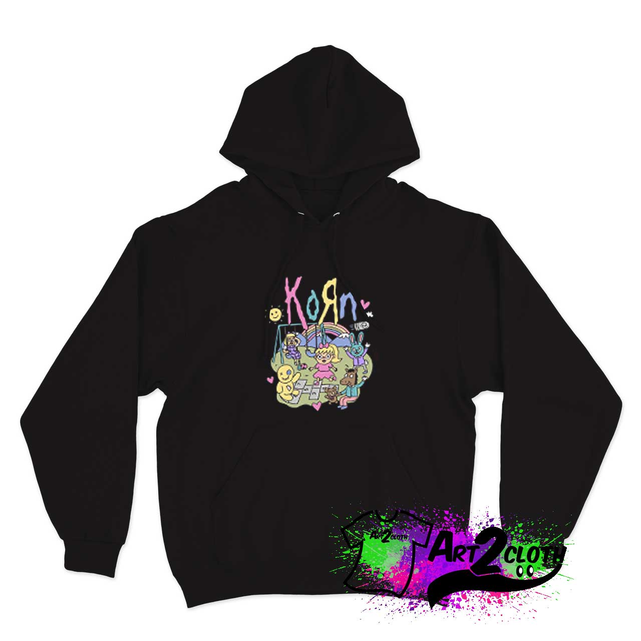Korn Cartoon Playground Hoodie