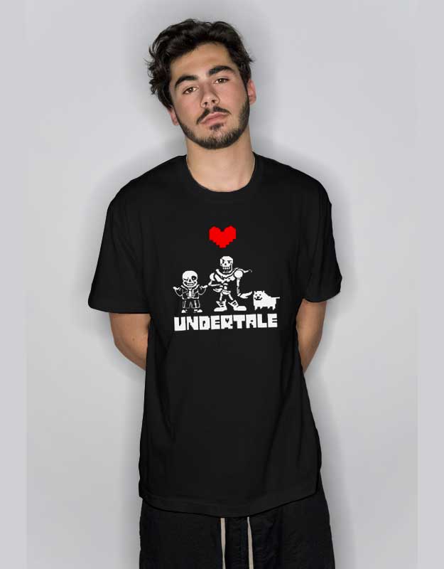 Undertale Sans Skeleton T Shirt