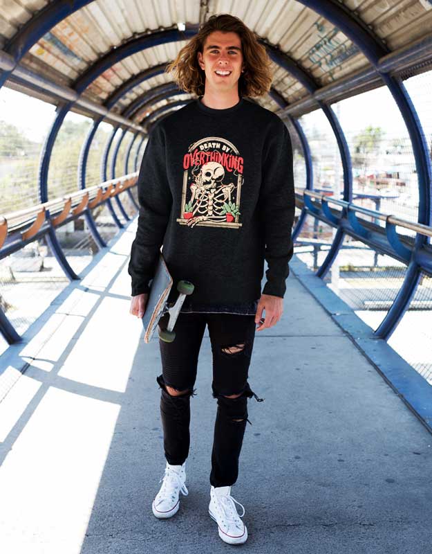 Death By Overthinking Sweatshirt