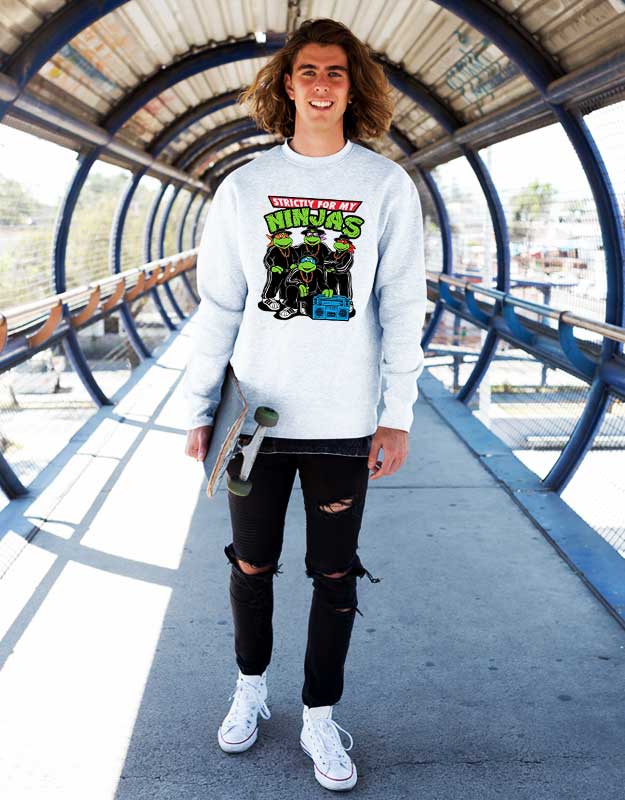 Strictly For My Ninja Turtles Sweatshirt Shirt2