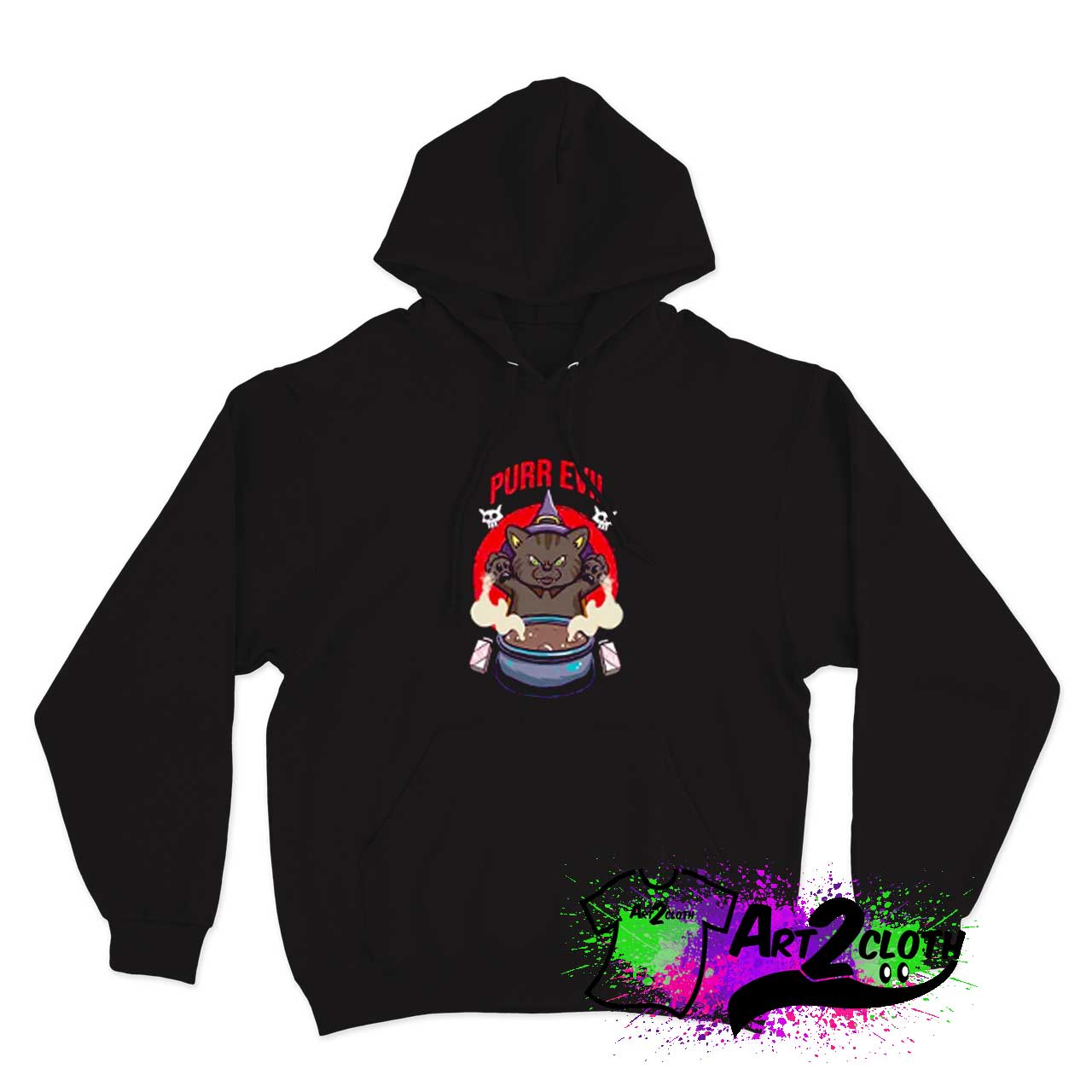 Cats Can Be Purr Evil Hoodie 3