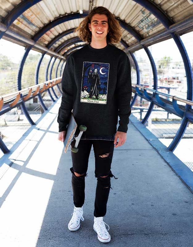 Ghost Face Tarot Sweatshirt