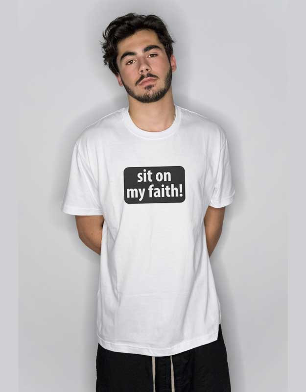 Grab It Fast Sit On My Faith T Shirt aith
