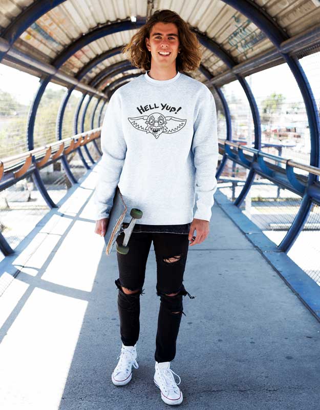 Hell Yup Graphic Sweatshirt