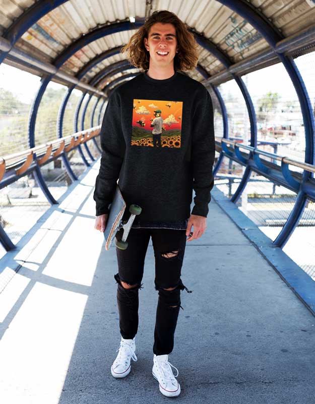 Tyler The Creator Flower Sweatshirt