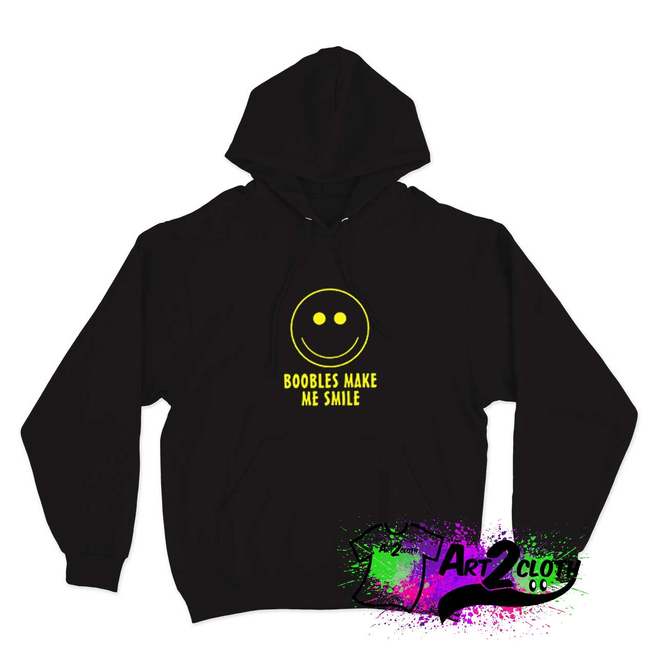 Boobies Make Me Smile Hoodie