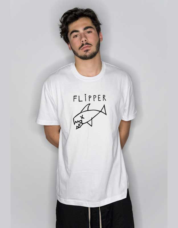 Get Kurt Cobain Flipper T Shirt Custom T Shirts