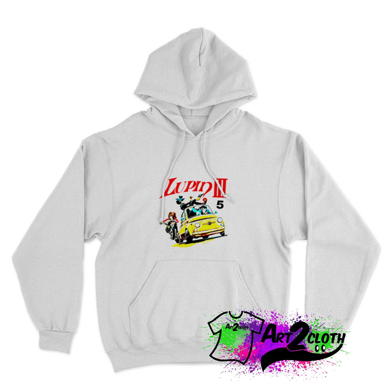 Lupin The Third Car Chase Hoodie