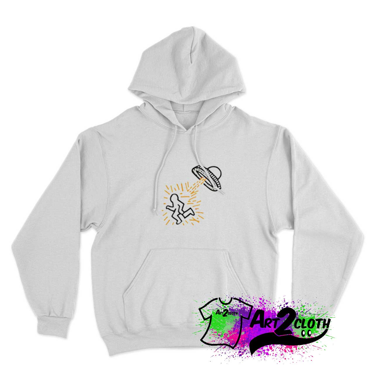 Keith Haring UFO Hoodie