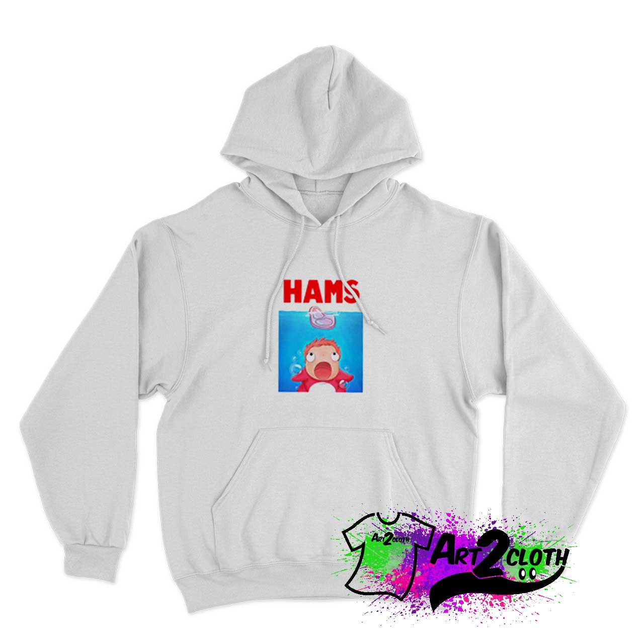 Ponyo Hams Jaws Hoodie