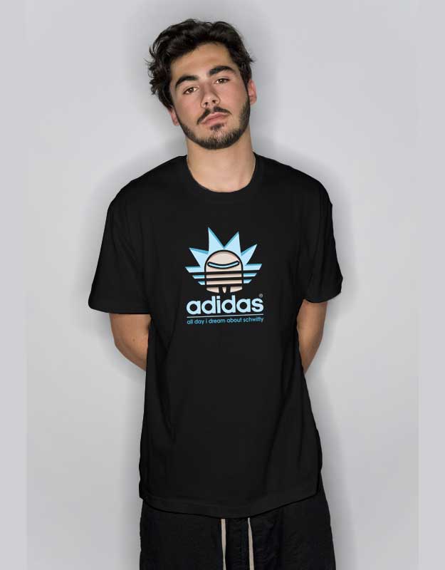 Adidas All Day I Dream About Schwifty T Shirtm About Schwifty T Shirt