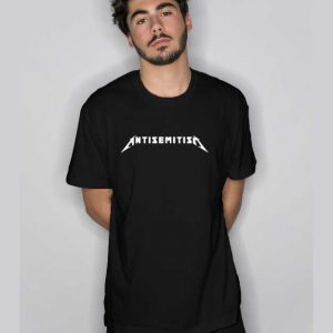Antisemitism Metallica Logo T Shirt