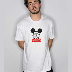 Mickey Disobey Fuck Off T Shirt