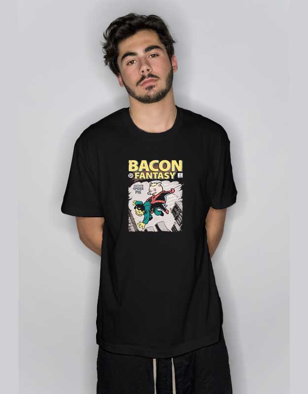 The Simpson Bacon Fantasy T Shirt antasy