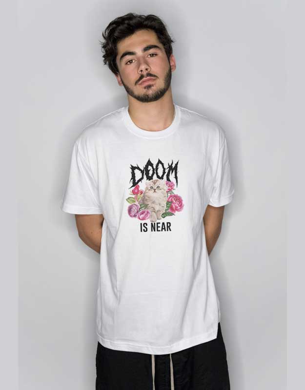 Doom Is Near Kitten T Shirt T Shirt