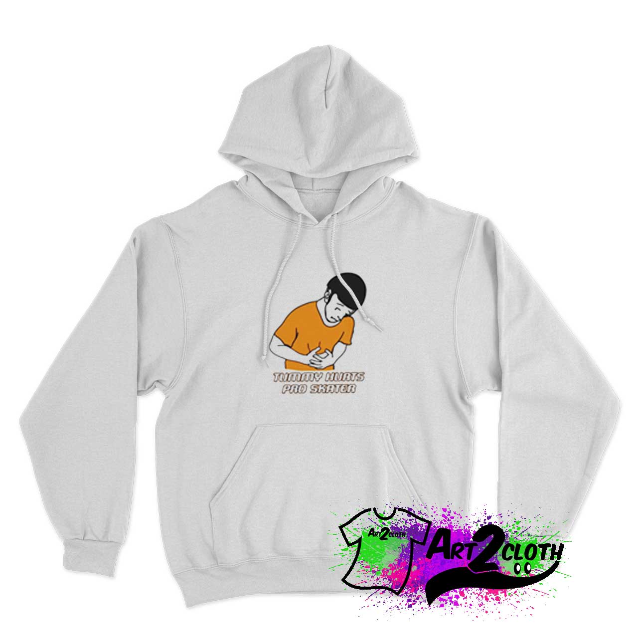 Tummy Hurts Pro Skater Hoodie