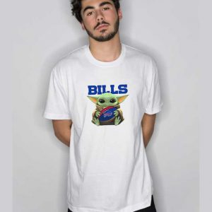 Baby Yoda Bills Mafia Football T Shirt