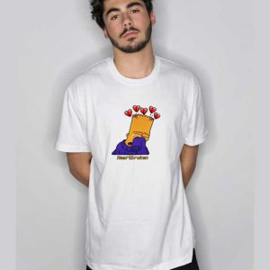Bart Simpson Sad T Shirt