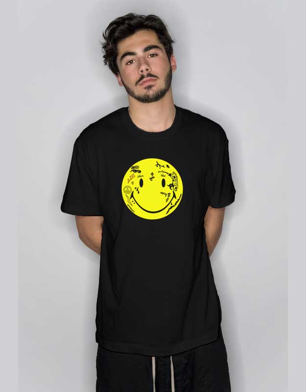 Lil Wayne Tattoo Smiley T Shirt y77