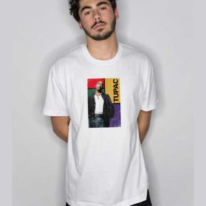 Tupac Vintage Squared T Shirt
