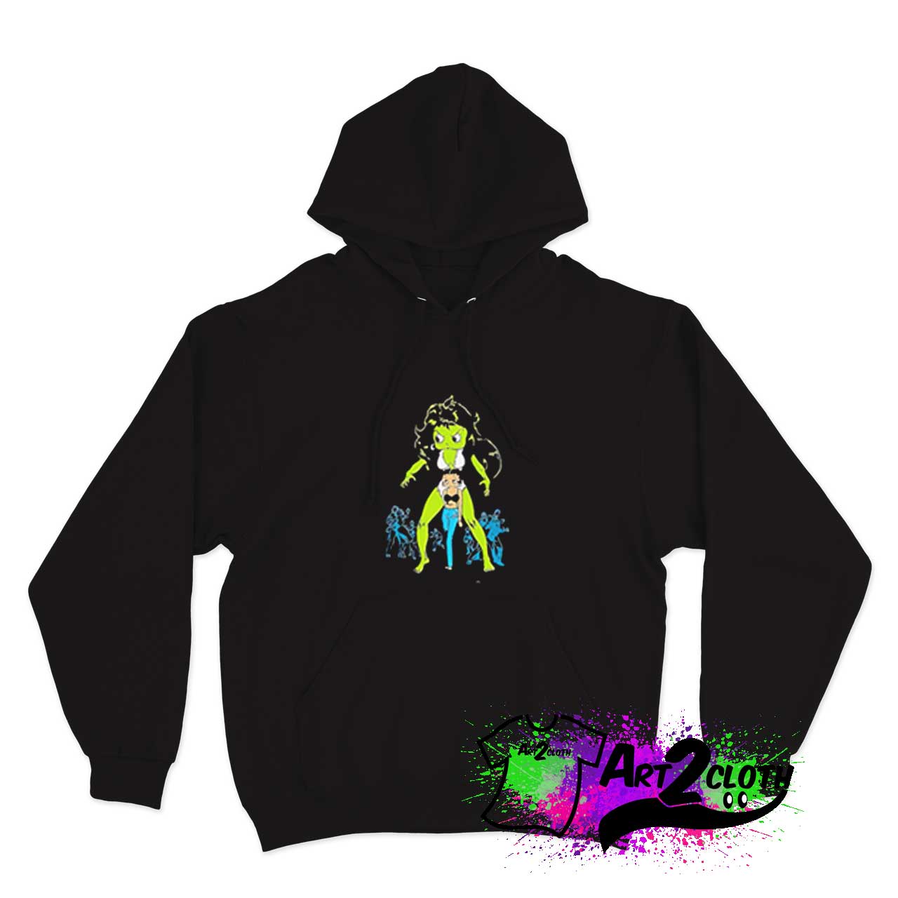 She Hulk Betty Boop Meme Hoodie