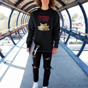 Cat Cannibal Corpse Sweatshirt