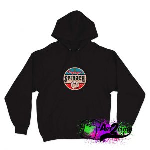 Popeye's Spinach Label Hoodie el99