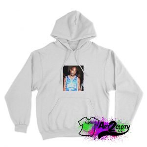 Tupac Wearing Duke Jersey Hoodie earing Duke Jersey 11