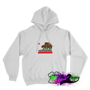 Califuckinfornia Bear Graphic Hoodie