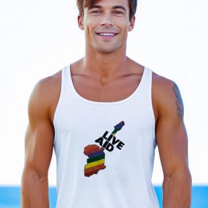 1985 Live Aid Music Festival This Shirt Saves Lives Tank Top