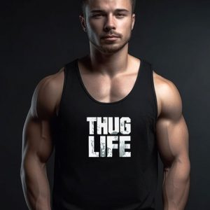 2Pac Thug Life Air Tank Top