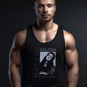 Aaliyah One In A Million Portrait Tank Top