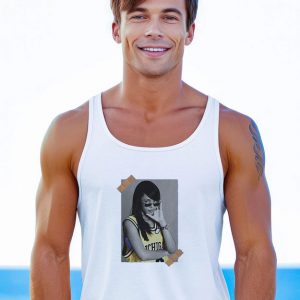 Aaliyah Wearing Michigan Wolverines Shirtmichigan Tank Top