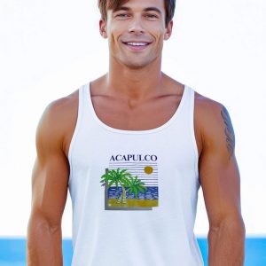 Acapulco Kanan Banana Single Stitch Tourist Tank Top