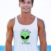 Alien i Dont Believe In Human Tank Top
