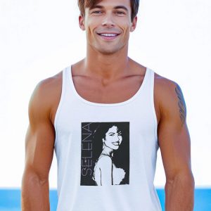 American Singer Selena Photo Tank Top