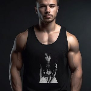 Amy Winehouse Back to Chalk Board Tank Top