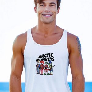 Arctic Monkeys Doodle Arctic Am Album Tank Top