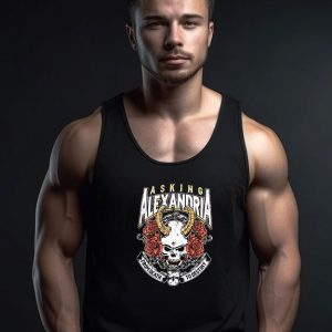 Asking Alexandria From Death To Destiny Skull Tank Top