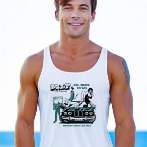 Ass Grass Or Gas In Paradise Tank Top