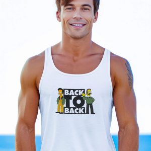 Back To Back Records Simpsons Tank Top