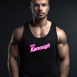 Barbenheimer I am Kenough Logo Tank Top