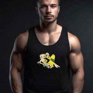 Betty Boop and Winnie The Pooh Honey Tank Top