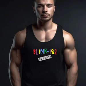 Blink 182 Rulez Logo Tank Top