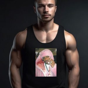 Cam’ron Camron Pink Fur Dipset Tank Top