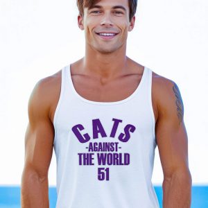 Cats Against The World 51 Tank Top