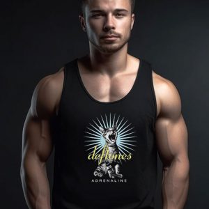 Deftones Screaming Cat Adrenaline Tank Top
