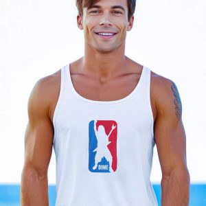 Dime Dimebag Darrell NBA Parody Tank Top